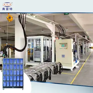 Brunei FLT Self-service vending cabinet insulation high pressure pu Polyurethane foam injection machine