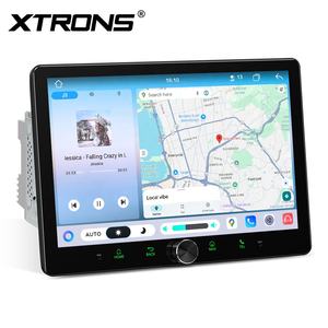 XTRONS Autoradio Android 10.1 pouces Double Din avec système de navigation, double Bluetooth, écran QLED, UNISOC 7865, 8+128 Go, 4G mondial, DSP AKM - Product Image 3