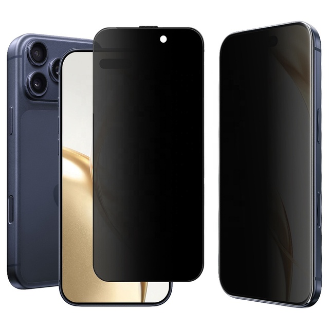 9H Hardness 28° Anti Spy Tempered Glass Screen Protector for iPhone 17 16 15 14 13 12 11 Pro Max Plus X XR XS Film