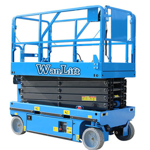 Nouvelle plateforme élévatrice pliable électrique en acier Wanlift, 6 mètres, empattement de 2500 mm, inclinaison de 0,25 degré, pour échafaudage et fauteuil <span class=keywords><strong>roulant</strong></span> - Product Image 4