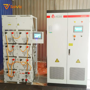 Sistema de Inversor Solar Comercial Solvic de 100kW ATESS HPS100 400V Trifásico con Pantalla Táctil para Edificios de Oficinas y Almacenamiento - Product Image 2