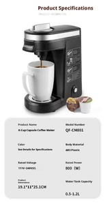 Cafetière portable légère et compacte 24 V pour voiture, 5 tasses, avec conception anti-fuite, pour la maison et les voyages - Product Image 3
