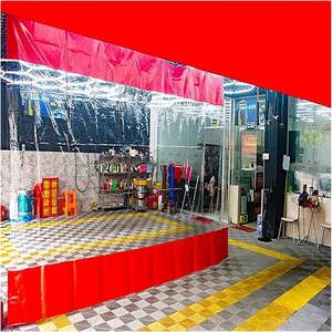 Rideau de porte imperméable pour lavage de voiture, <span class=keywords><strong>pergola</strong></span> extérieure, zones de travail de lavage, cloison - Product Image 5