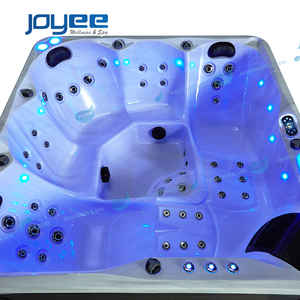 JOYEE Bain à remous de haute qualité en acrylique 5 places Balboa carré <span class=keywords><strong>Intex</strong></span> <span class=keywords><strong>Spa</strong></span> à remous Massage <span class=keywords><strong>Spa</strong></span> Baignoires Spas Fonction Jardin Aqua <span class=keywords><strong>Spa</strong></span> - Product Image 4