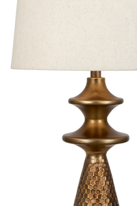 Lámpara de Mesa Moderna de Metal Dorado en Forma de Cono, sin Pantalla, para Sala de Estar, Mesita de Noche, Oficina, Escritorio - Product Image 6
