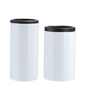 Lot de 4 Gobelets Isothermes Mince en Acier Inoxydable avec 4 Couvercles, Capacités 12oz et 16oz, Isolation 6-12 Heures, avec Paille, Idéal pour Cadeaux - Product Image 4