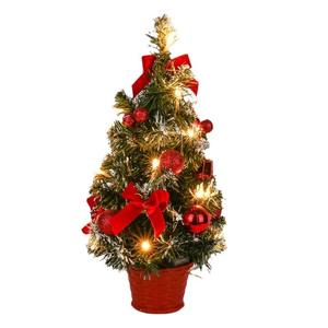 Mini <span class=keywords><strong>sapin</strong></span> de Noël lumineux de 20 cm, 30 cm, 40 cm, cadeau de Noël, décoration de bureau, cadeau de Nouvel An, fête - Product Image 5