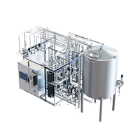 Cuve de dissolution automatique en acier inoxydable avec agitateur à moteur DC, capacité 500L, pour ligne de production de boissons