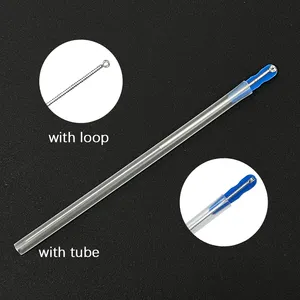 Factory Price Shenlong Brand Sterile Disposable Silver Handle Needles 100ピース/箱Acupunctuer Needles