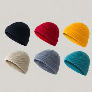 Bonnets en tricot Skullies, impression numérique, hiver commun, femmes, hommes, unisexe, doux, Gorro - Product Image 2