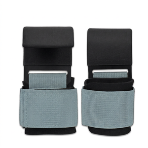 Ganchos Metálicos para Levantamiento de Pesas con Agarre Personalizado para Dominadas, Cierre Extra Fuerte, Color y Logotipo Personalizables para Ejercicio Físico - Product Image 1