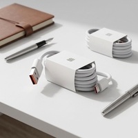 Câble de charge rapide USB-C Cantell 67W 33W 5A à 5 cœurs avec affichage de la pointe de virgule décimale