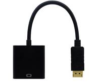 Adaptateur de câble DVI DisplayPort (DP) plaqué or de haute qualité paire torsadée veste coaxiale en PVC 4K pour moniteur lecteur DVD vidéo CCA