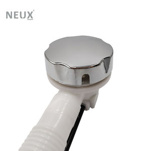 Recolector de Pelo Cromado para Desagüe de Bañera, <span class=keywords><strong>Flexible</strong></span>, Emergente, de Plástico, con Rebosadero, al por Mayor - Product Image 5