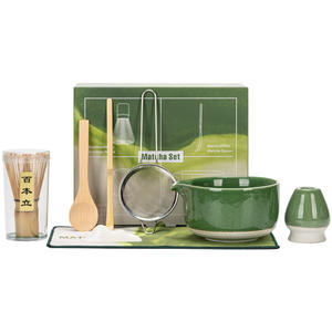 Nouvel ensemble de thé Matcha avec bol à motif tissé Sakura, fouet à thé Bai Ben <span class=keywords><strong>Li</strong></span> <span class=keywords><strong>Da</strong></span> et ensemble d'outils de brosse à Matcha - Product Image 5