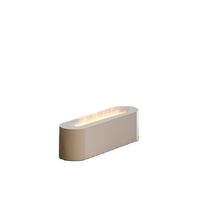 Humidificateur d'air portable 150 ml à flamme volcanique, mini diffuseur ultrasonique Type-C pour maison et voiture avec fonction de minuterie