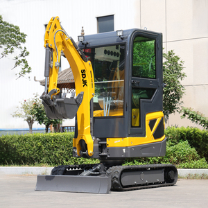 Envío Gratis, Mini Excavadora Hidráulica SDJK de 1, 2 y 3.5 Toneladas, Motor y Bomba con Certificación CE Euro5 EPA - Product Image 3
