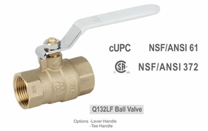 Economic Compact Design Lead-Free Brass Female Threaded <strong>Ball</strong> <strong>Valve</strong> Manual Power For Water Media Customizable OEM Support - Product Image 2