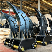 Accessoire Ripper pour Excavatrice 16-45 Tonnes, Ripper Hydraulique avec Pointe en Acier Résistant aux Usures, Outil de Démolition pour Exploitation Minière pour CAT OEM/ODM