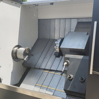 Tour CNC à banc incliné horizontal TCK50, robuste, à broche unique, haute précision, Chine