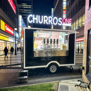 Remorque à pizza certifiée CE DOT, équipement complet pour four à bois, barbecue, hot-dogs, restauration rapide, vente ambulante, cuisine mobile - Product Image 2