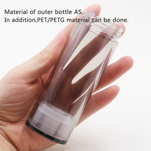 New <strong>Eco</strong> Friendly Plastic 15ml 30ml 50ml Black <strong>Cosmetic</strong> Airless Lotion Pump Serum Bottle - Product Image 6