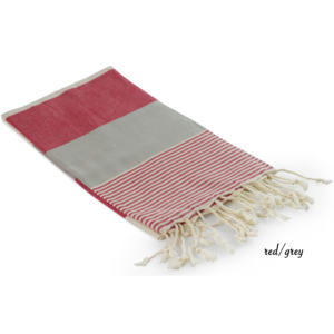 Havana peshtemal ผ้าขนหนูชายหาดผ้าฝ้าย100x180ซม. คอลเลกชันสีรุ้ง PEST-HVN-BLL - Product Image 6