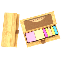 Ensemble de bloc-notes collant stationnaire d'accessoires de bureau avec le stylo et la règle