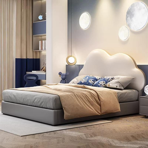 <span class=keywords><strong>Lit</strong></span> superposé pour chambre d'enfant avec moustiquaire suspendue en forme de nuage - Product Image 2