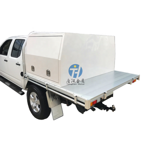 Alu-Transportbox für Hunde mit Ladeflächenabdeckung für Pickup-Trucks - Product Image 3