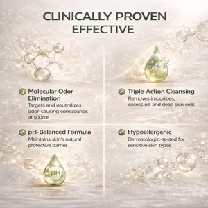 Persimmon Extract <b>Soap</b> Bar - Green Tea Polyphenols for Odor Control, Shea & Coconut Oil 24H Hydration - Product Image 5