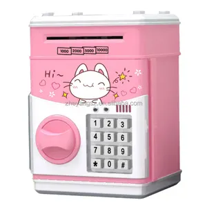 Großhandel Kreatives Styling Geldautomat Sparschwein, automatisch sparen Sicheres Geld sparen Box Mini Cartoon Sparschwein Geld sparen