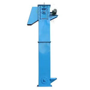 vertical bucket elevator conveyor for grain