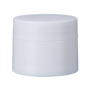 50g White Empty Plastic Cream Jar for Cosmetic Body Butter Package