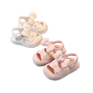Été nouveau bébé enfant en bas âge princesse chaussures bébé fille semelle souple anti-dérapant <span class=keywords><strong>sandales</strong></span> - Product Image 1