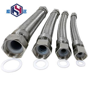 <span class=keywords><strong>Tuyau</strong></span> flexible en acier inoxydable tressé sur mesure, haute pression, avec revêtement en PTFE CS+PTFE - Product Image 5