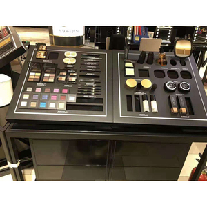 Supermarket Acrylic Makeup Showcase Display Cabinet Cosmetic Special Sales Counter Display Counter