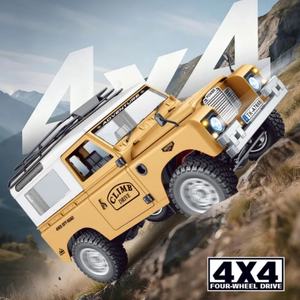 SG1009 SG1010 1:10 Rc Car 4WD Pickup Truck Defender Full Proportion Cross-Country Climbing Car Model Adult Birthday Gifts <b>Toys</b> - Product Image 3