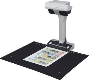 เครื่องสแกนเอกสารแบบเหนือศีรษะ ScanSnap <span class=keywords><strong>SV600</strong></span> พร้อมพอร์ต USB รับประกัน 10 ปี สีดำ - Product Image 4