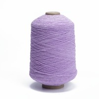 Fil élastique en caoutchouc naturel latex 90 #   100 #   110 #   Fil de polyester recouvert de caoutchouc pour chaussettes