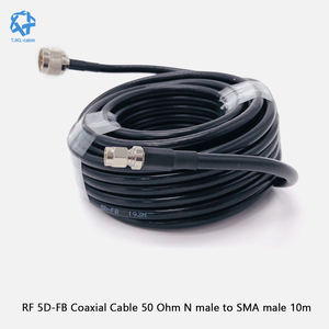 Haute Qualité À Faible Perte 5D-FB Coaxial Câble 50 Ohm <span class=keywords><strong>Antenne</strong></span> Extension Câble RF <span class=keywords><strong>Antenne</strong></span> Câble N <span class=keywords><strong>m</strong></span>âle à SMA <span class=keywords><strong>m</strong></span>âle 15 <span class=keywords><strong>M</strong></span> - Product Image 4