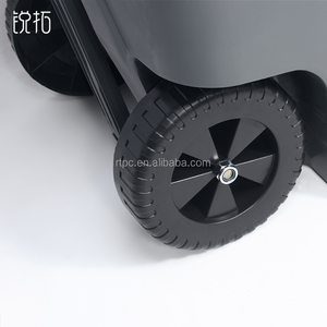 Meilleur prix en plastique Hôtel Mobile Ordures Déchets Recycler Pédale Poubelle Conteneur <span class=keywords><strong>sur</strong></span> Roues - Product Image 3