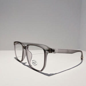 Lunettes anti-lumière bleue Qianai à monture carrée, verres extra larges en acétate, montures de lunettes unisexes, fabriquées à Taizhou T3 30158 - Product Image 1