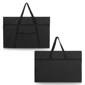 Túi danh mục đầu tư nghệ thuật khóa kéo lớn cho sinh viên nhẹ cầm tay - Product Image 3