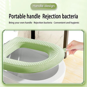 Couvre-siège de toilette en EVA imperméable et chaud, tapis WC jetable, portable, universel, pour cuvette, accessoires de salle de bain, vente en gros - Product Image 3