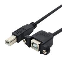 Datums kabel USB 2.0 B Buchse zu B Stecker Buchse Buchse Drucker Verlängerung kabel USB-Kabel für Drucker
