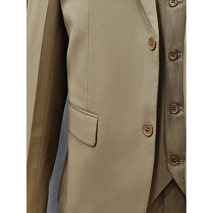 Trajes Clásicos de Negocios para Hombre, Corte Entallado, Transpirables, 100% Algodón, Antiarrugas, Colores Personalizables, Diseño Cómodo, Ideales para - Product Image 2