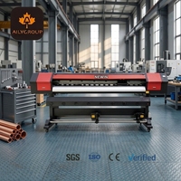 NOUVEAU Imprimante jet d'encre éco-solvant NEWIN A1 3,2 m, 2 têtes d'impression XP600, machine d'impression automatique haute vitesse pour bannières et autocollants, garantie 1 an