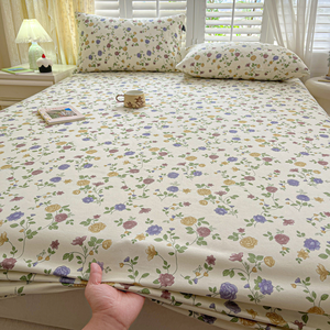 100% कपास के अनुकूल होटल लक्जरी बच्चों की बिस्तर शीट रानी किंग सिंगल ट्विन आकार में वाटरप्रूफ फिट शीट सेट करती है। - Product Image 3