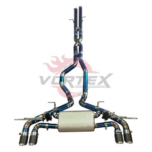 Escape Valvetronic de Titanio Premium Vortex para Land Rover Defender V8 5.0 - Alto Rendimiento, Soldado con TIG, 2 Años de Garantía, Instalación con Pernos - Product Image 1